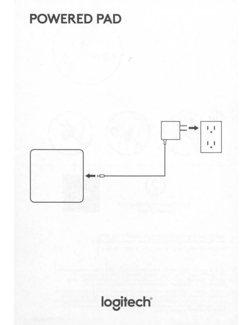Página 1 del manual Manual de usuario Logitech POWERED Pad
