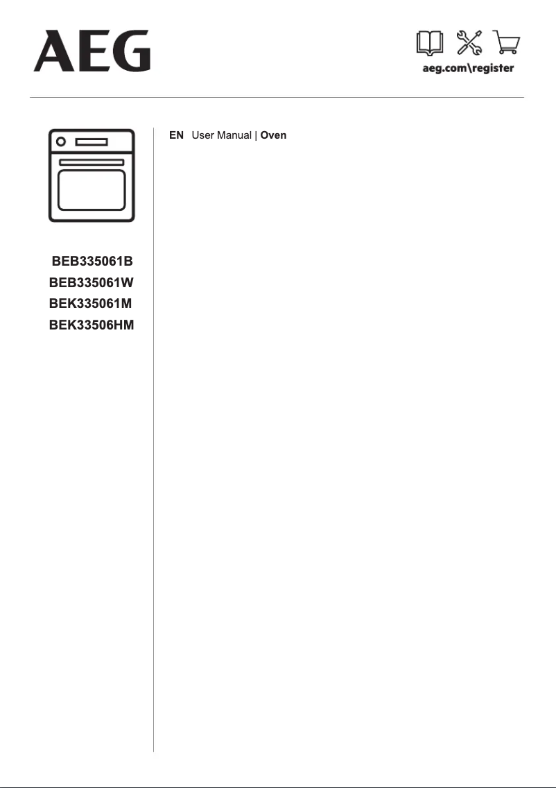 Página nº 1 - Manual de usuario AEG BEB335061B