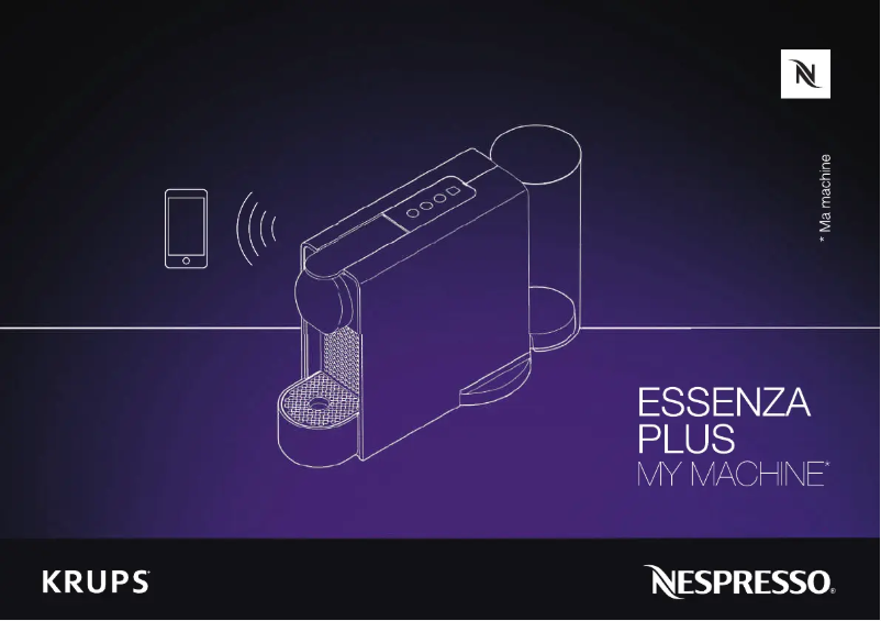 Imagen de la primera página del manual del dispositivo Nespresso Essenza Plus XN5108