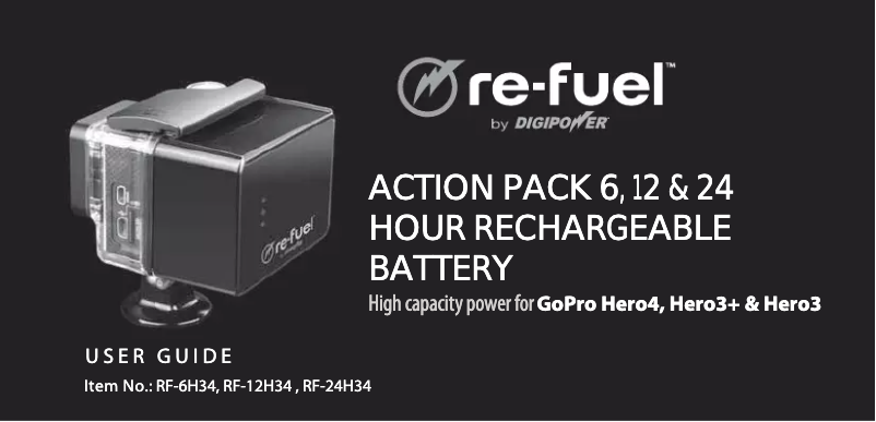 Imagen de la primera página del manual del dispositivo RF-24H34