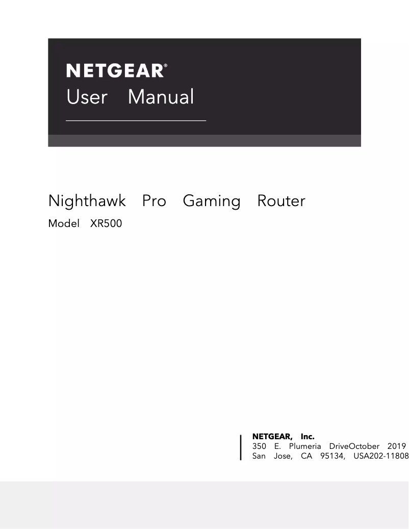 Página 1 del manual Manual de usuario Netgear Nighthawk XRM570