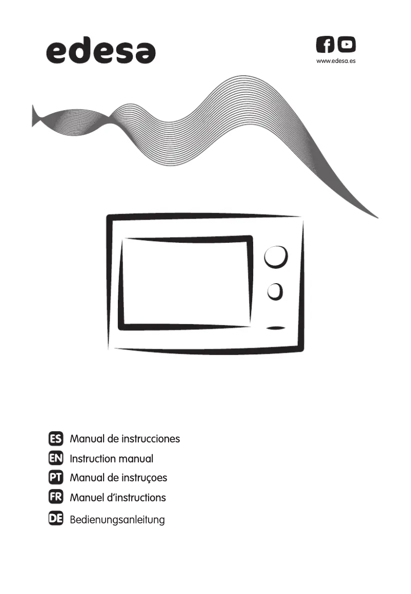 Imagen de la primera página del manual del dispositivo EMW-2020-IG BK