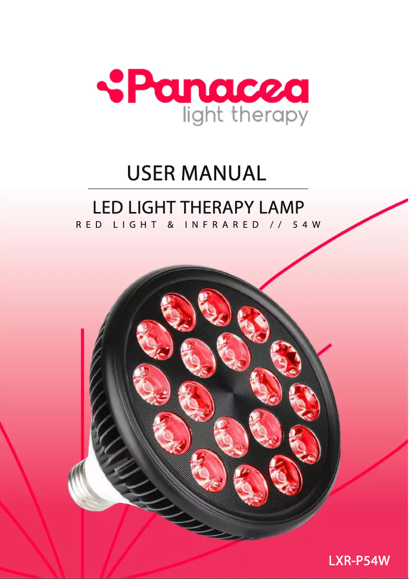 Página nº 1 - Manual de usuario Panacea LXR-P54W