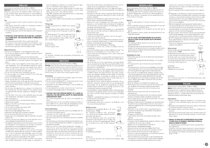 Imagen de la primera página del manual del dispositivo 198223