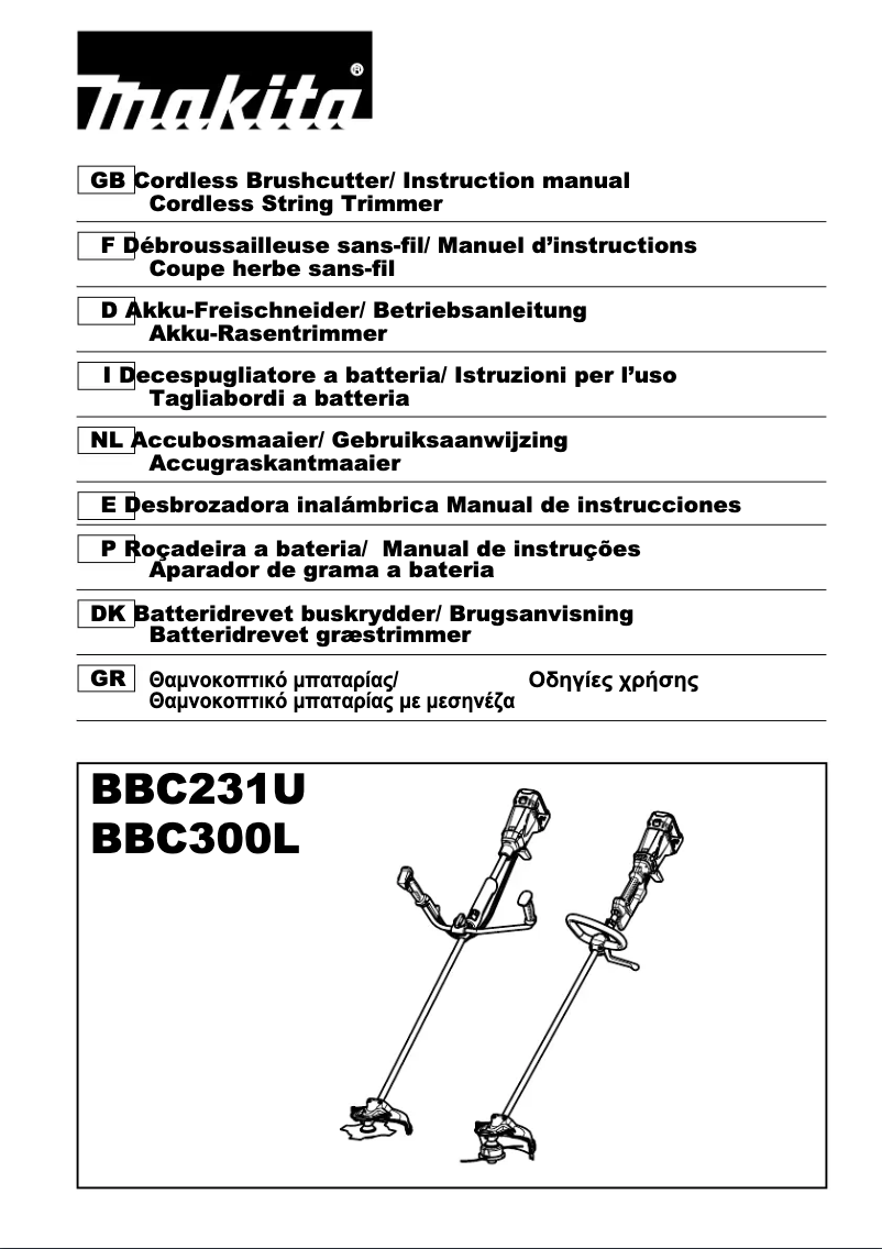 Imagen de la primera página del manual del dispositivo BBC231UZ