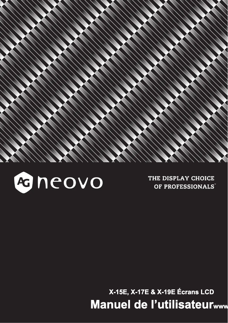 Imagen de la primera página del manual del dispositivo X-15E