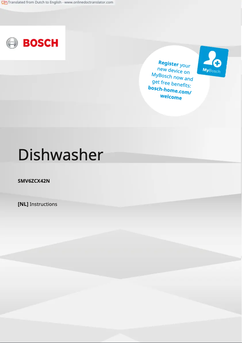 Imagen de la primera página del manual del dispositivo SMV6ZCX42N