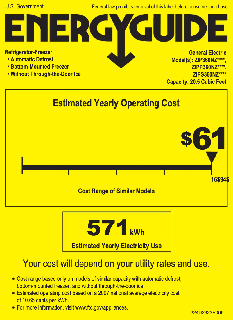 Imagen de la primera página del manual del dispositivo ZIPP360NZ