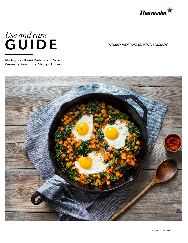 Imagen de la primera página del manual del dispositivo WD30WC