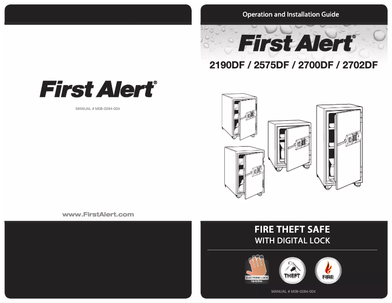 Imagen de la primera página del manual del dispositivo 2575DF
