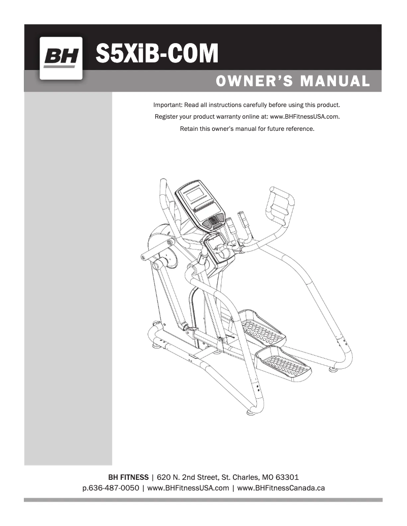 Imagen de la primera página del manual del dispositivo S5XiB-COM