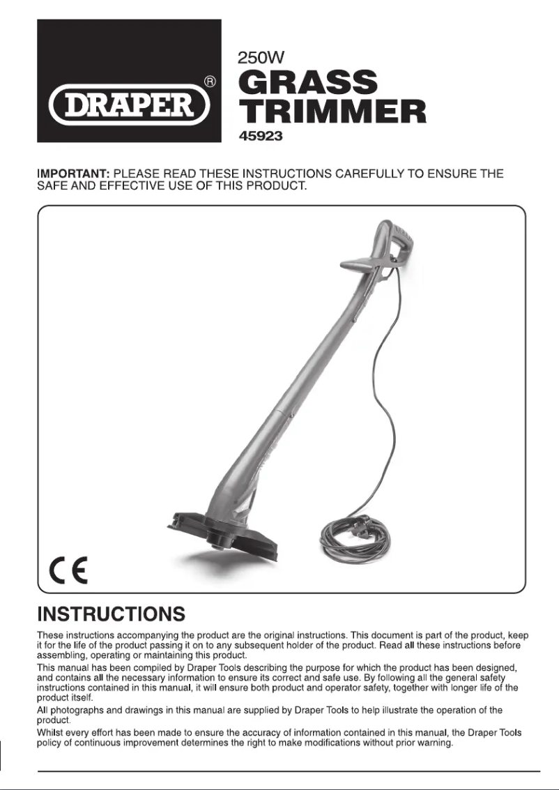 Página 1 del manual Manual de usuario Draper GT2318