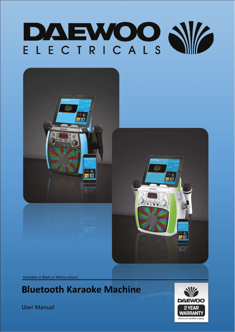 Página 1 del manual Manual de usuario Daewoo AVS1301