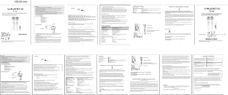 Imagen de la primera página del manual del dispositivo MIC 720W