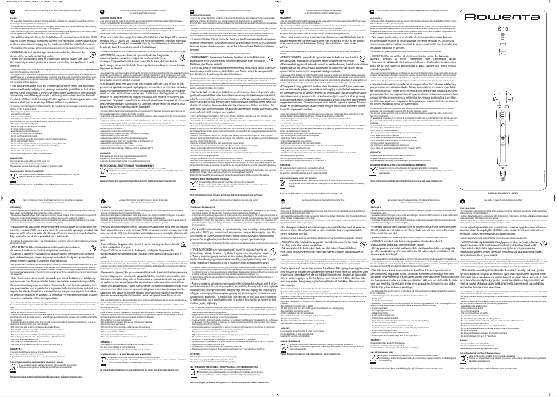 Página nº 1 - Manual de usuario Rowenta Curler Elite CF2112