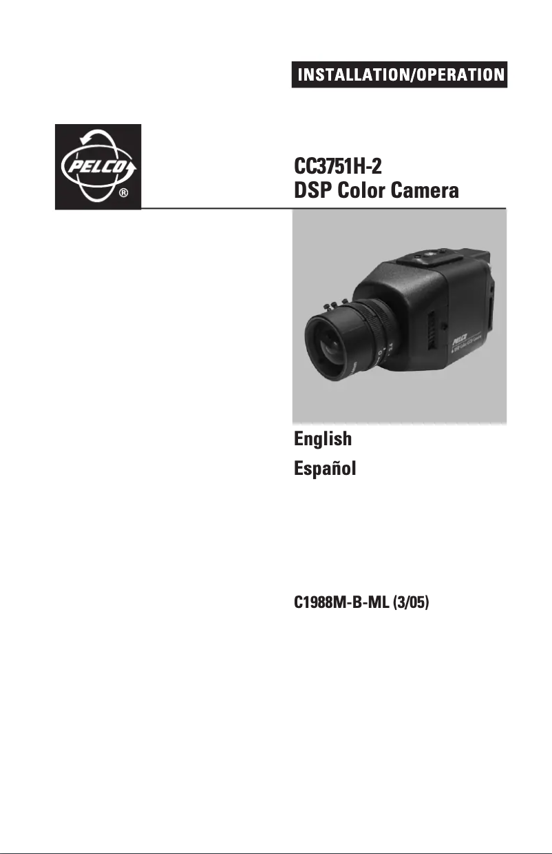 Imagen de la primera página del manual del dispositivo CC3751H-2
