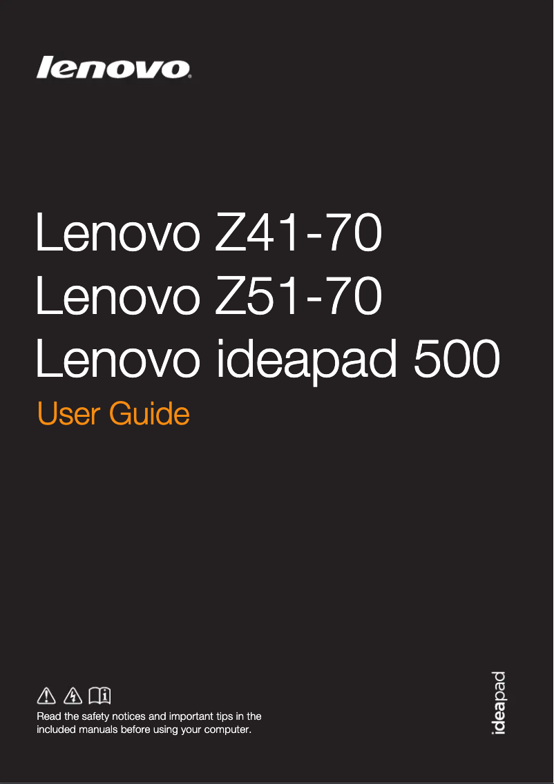 Imagen de la primera página del manual del dispositivo Z51-70