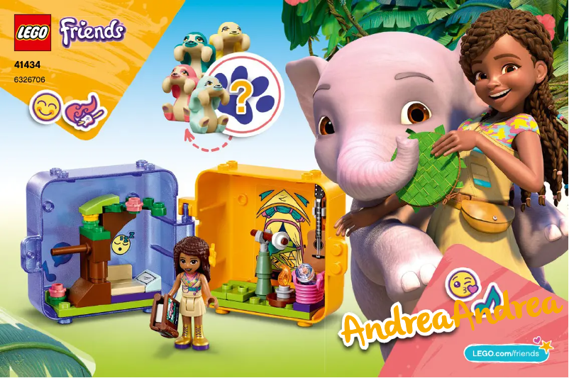 Página 1 del manual Manual de usuario Lego Friends 41434