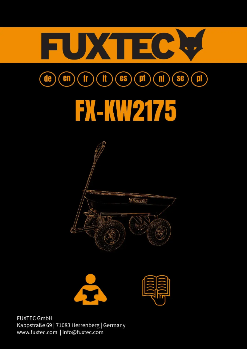 Página 1 del manual Manual de usuario Fuxtec FX-KW2175