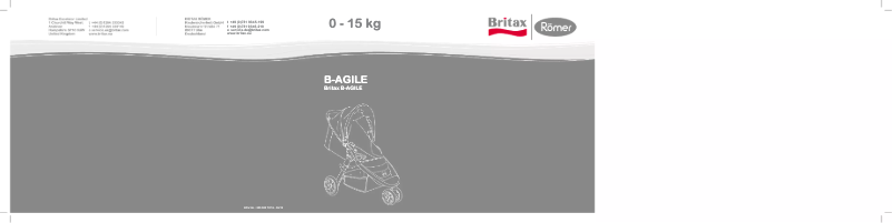 Página 1 del manual Manual de usuario Britax-Römer B-Agile 3