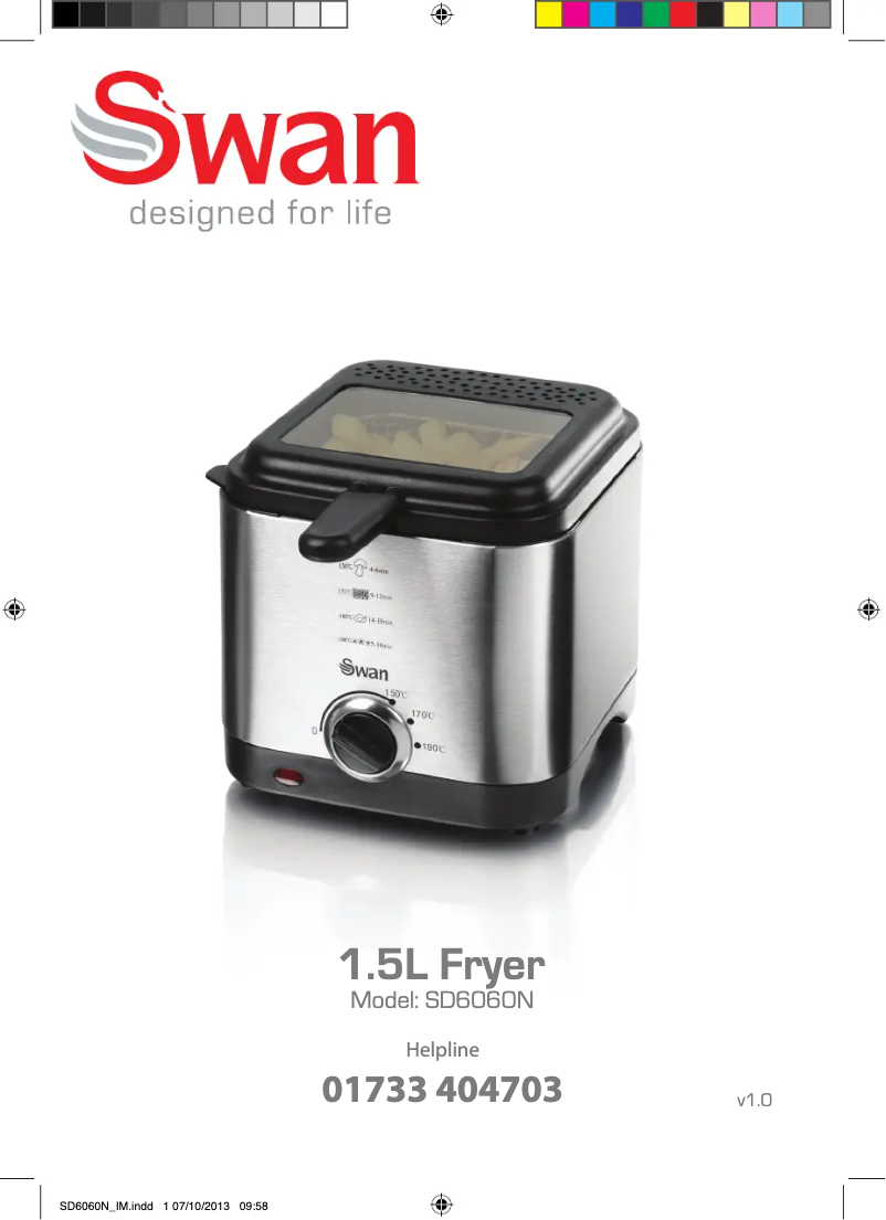 Imagen de la primera página del manual del dispositivo SD6060N