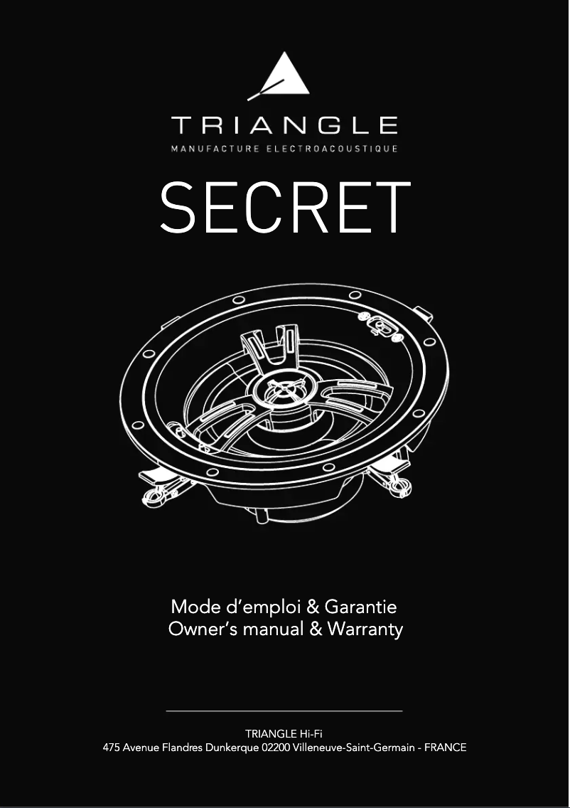 Página nº 1 - Manual de usuario Triangle Secret ICT7+