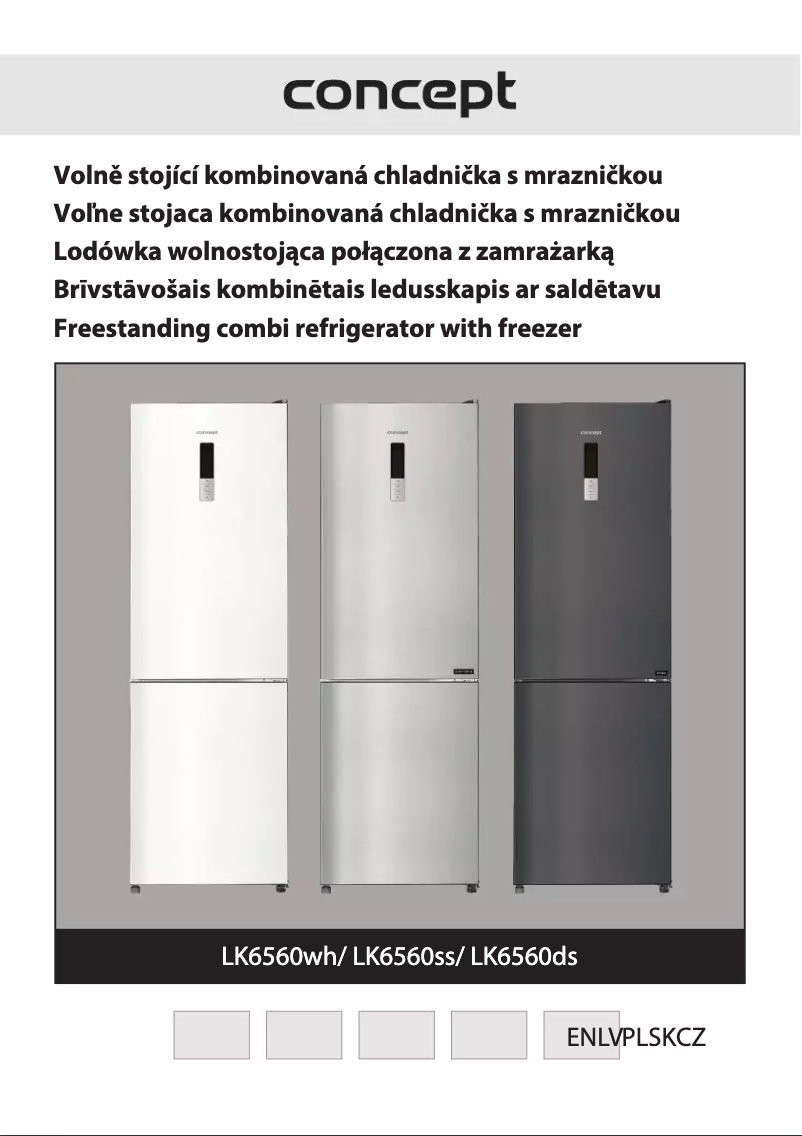 Página 1 del manual Manual de usuario Concept LK6560DS