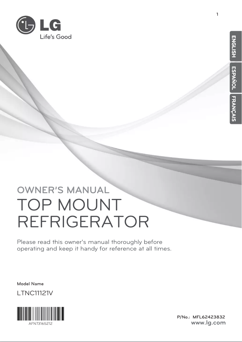 Página nº 1 - Manual de usuario LG LTNC11121