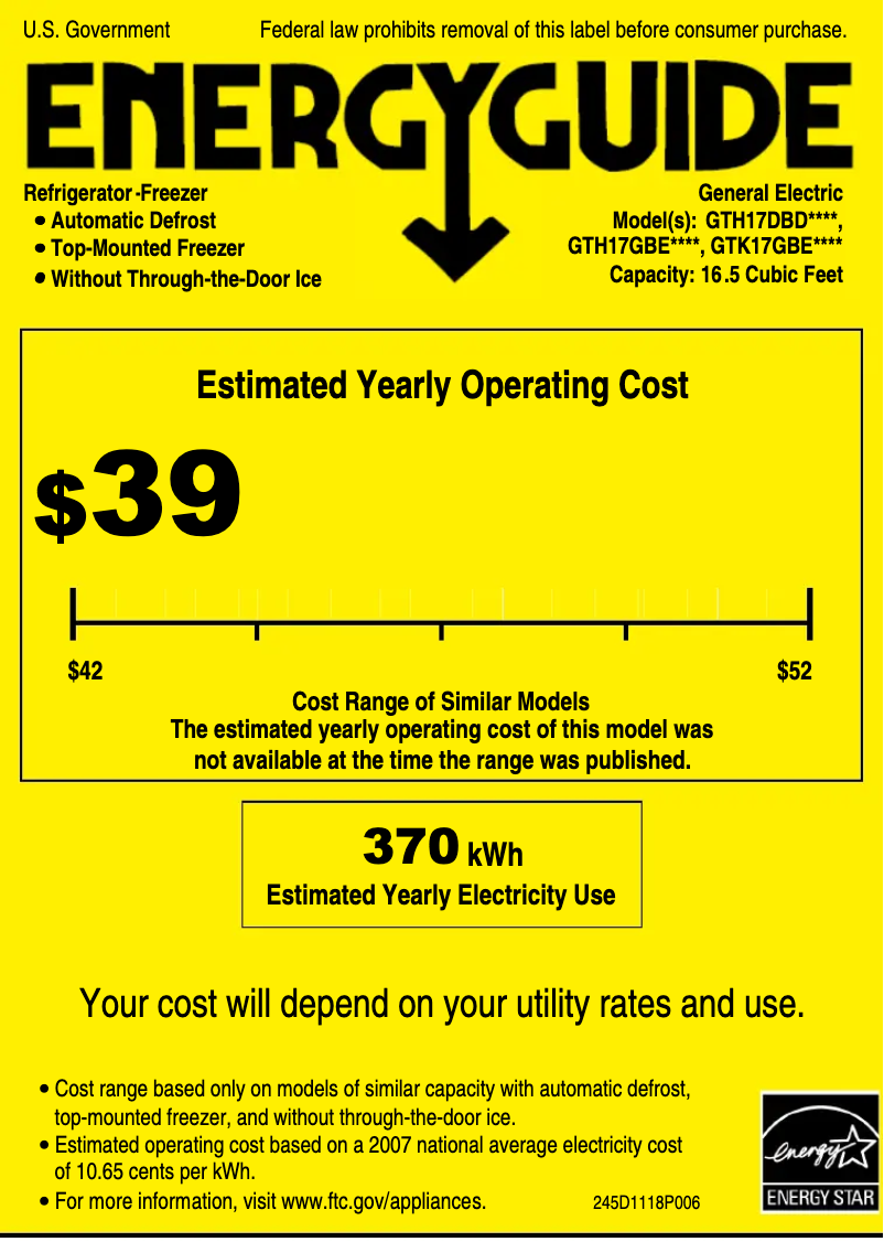 Imagen de la primera página del manual del dispositivo GTH17DBDCC