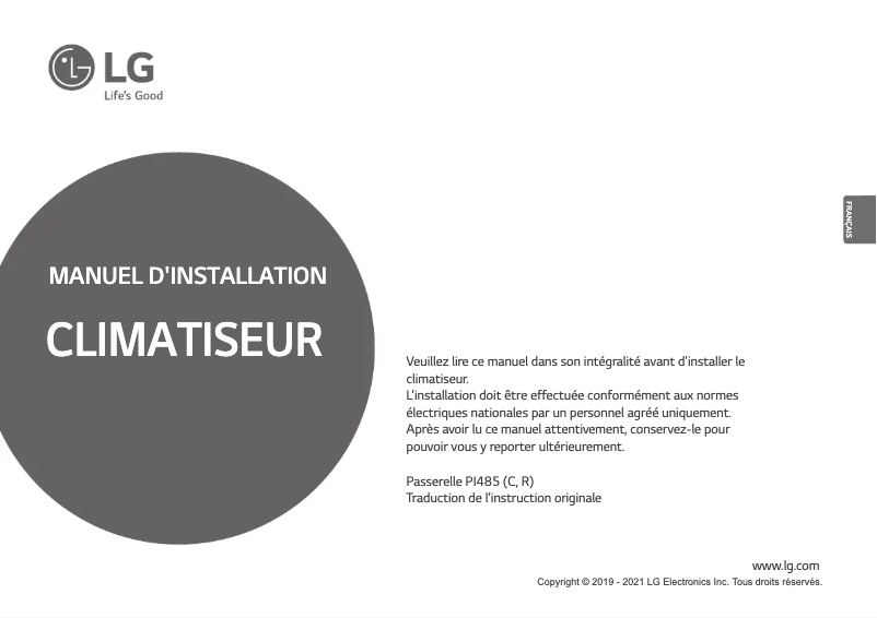 Imagen de la primera página del manual del dispositivo PSNFP14A0