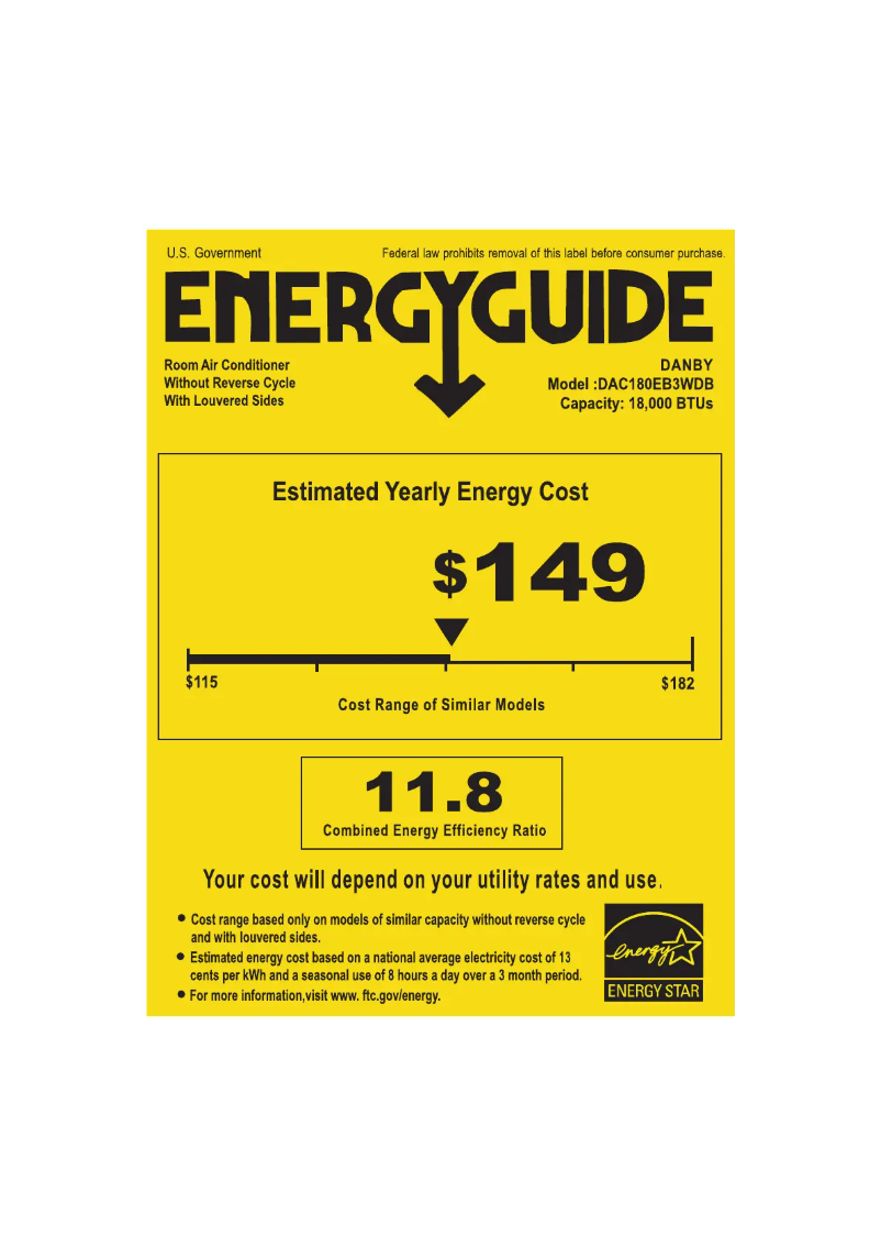 Imagen de la primera página del manual del dispositivo DAC180EB3WDB
