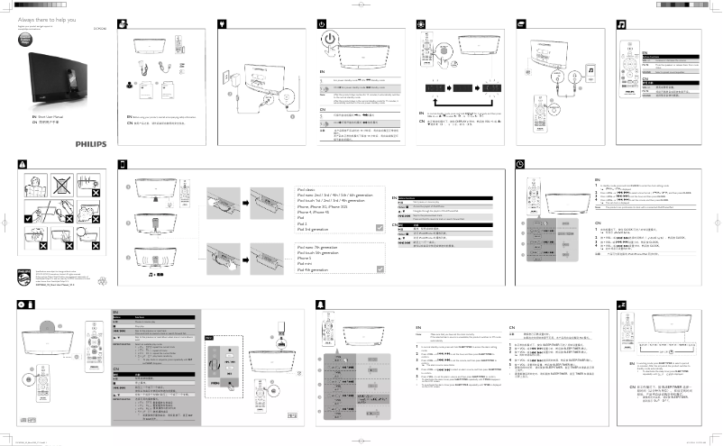 Imagen de la primera página del manual del dispositivo DCM2260