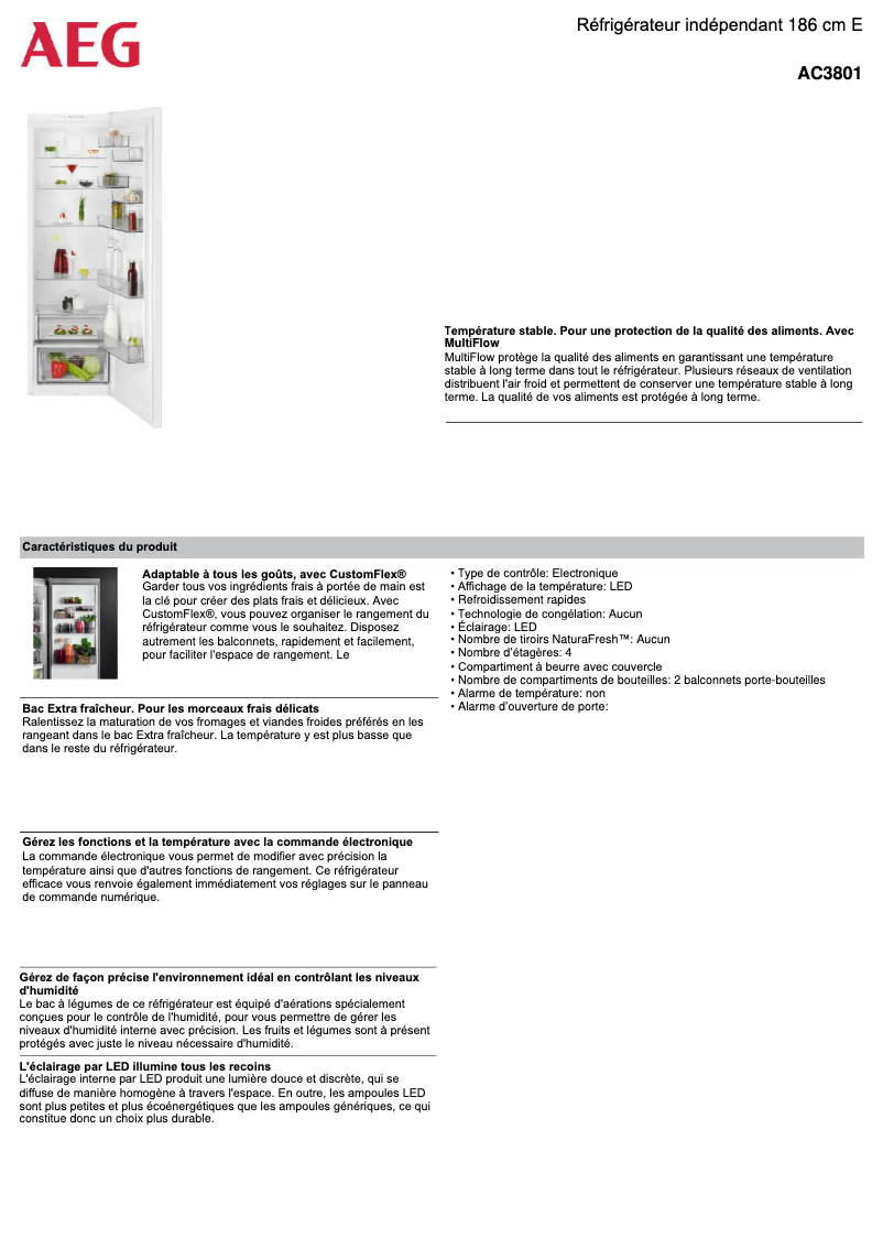 Imagen de la primera página del manual del dispositivo AC3801