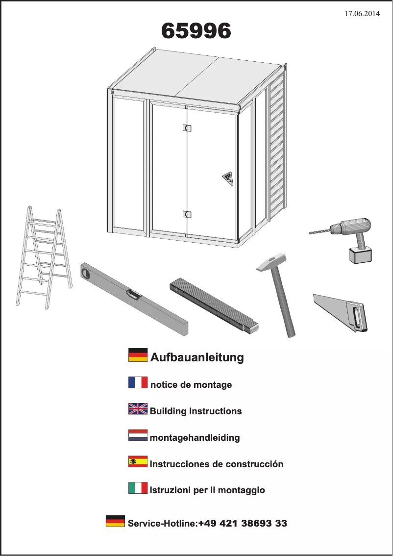 Imagen de la primera página del manual del dispositivo Paavo