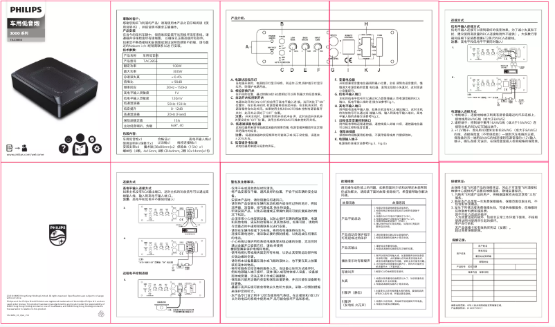 Imagen de la primera página del manual del dispositivo TAC3856