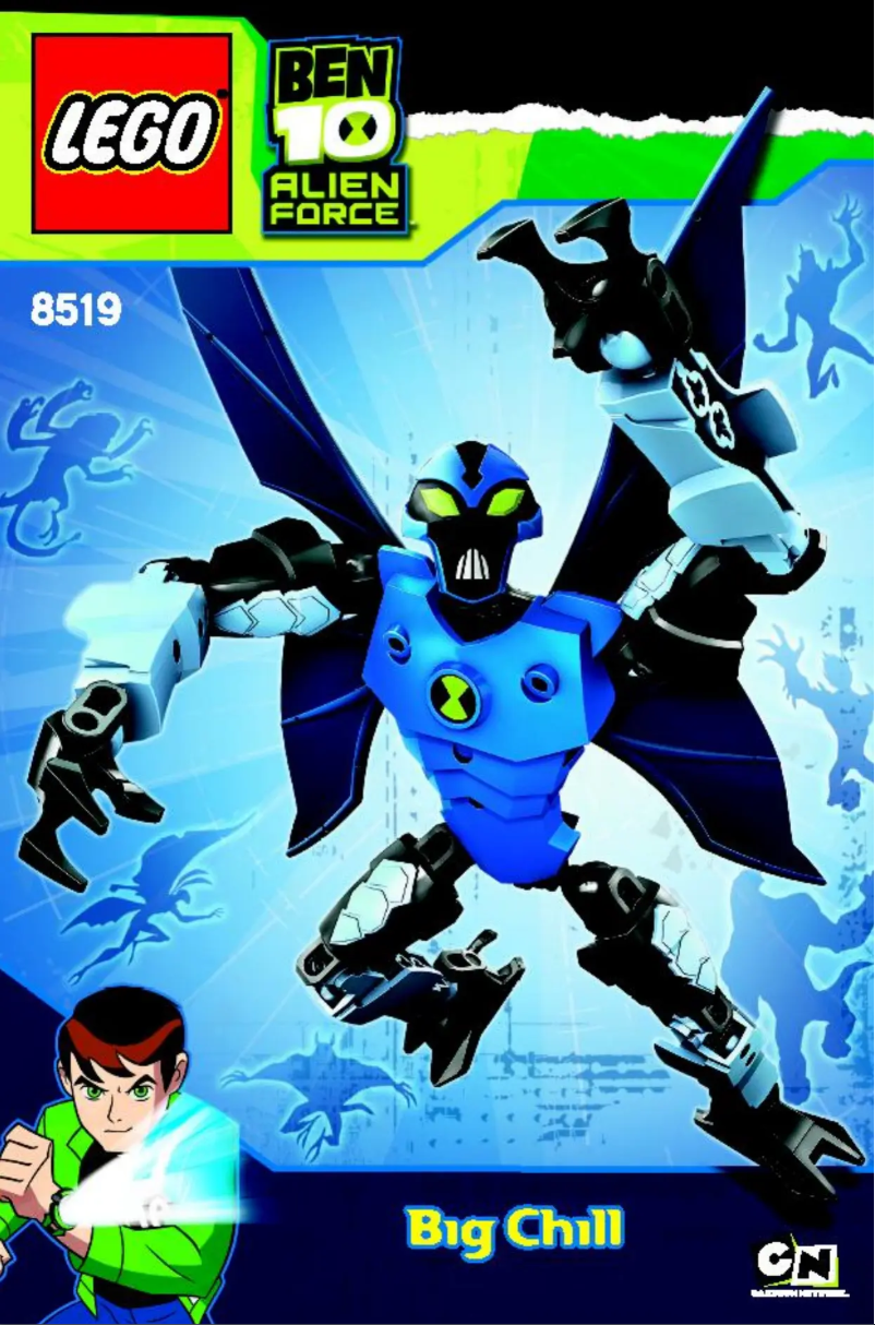 Página 1 del manual Manual de usuario Lego Ben 10 8519