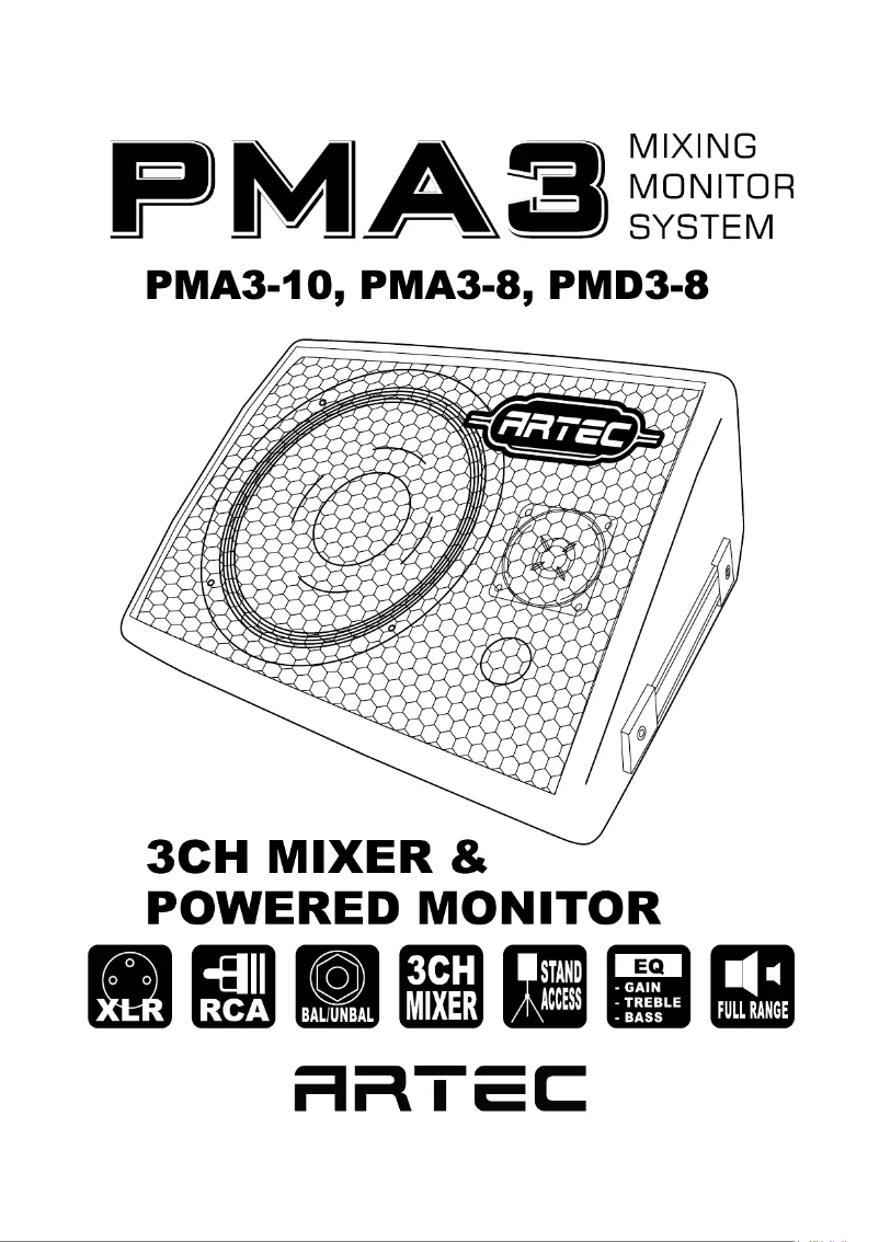 Página 1 del manual Manual de usuario Artec PMD3-8
