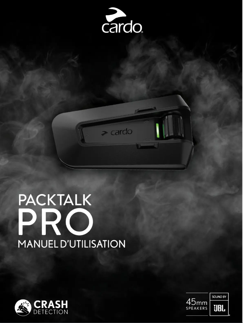 Imagen de la primera página del manual del dispositivo Packtalk Pro