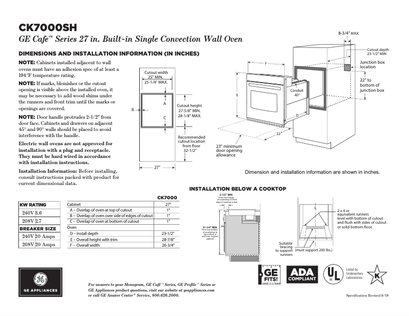 Imagen de la primera página del manual del dispositivo Café CK7000SHSS