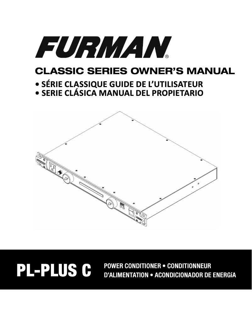 Imagen de la primera página del manual del dispositivo PL-PLUS C