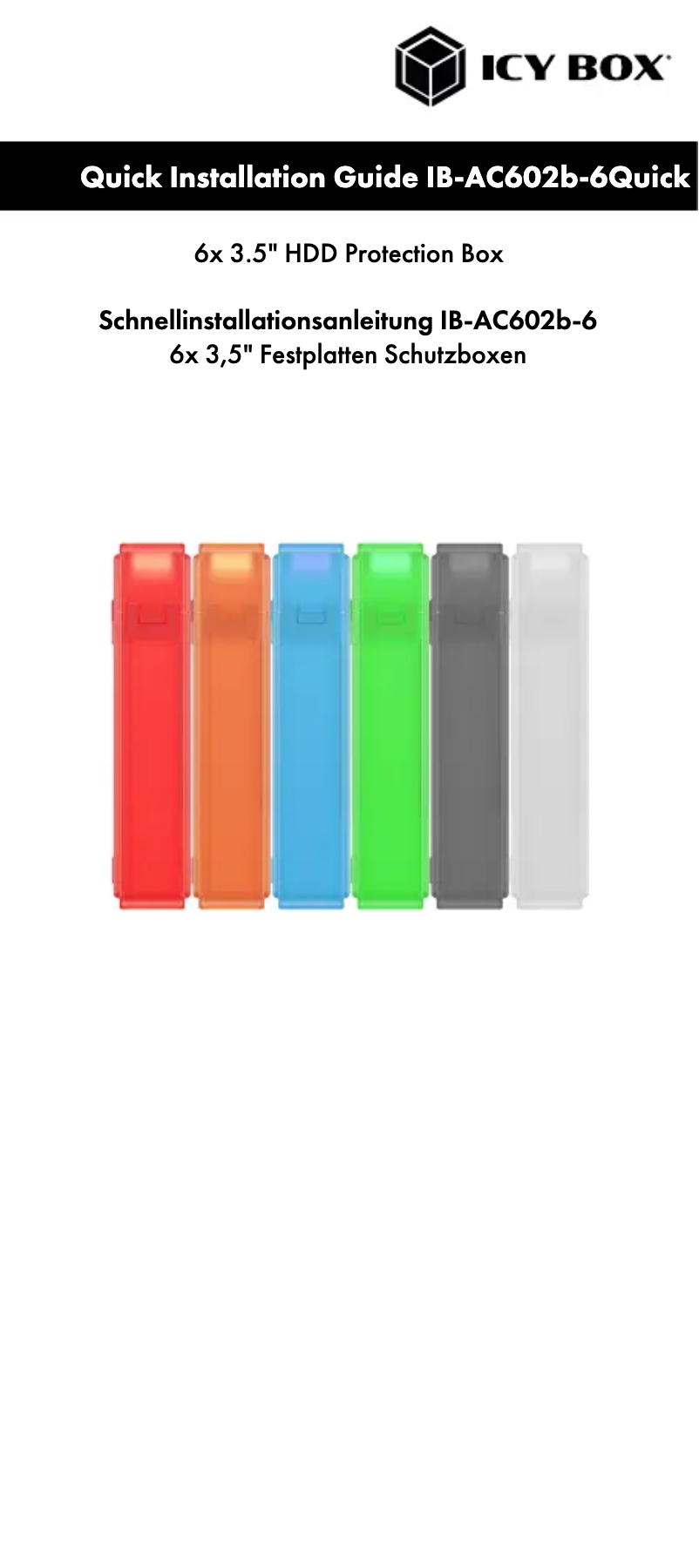 Imagen de la primera página del manual del dispositivo IB-AC602b-6