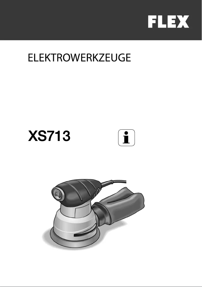 Página nº 1 - Manual de usuario Flex XS 713