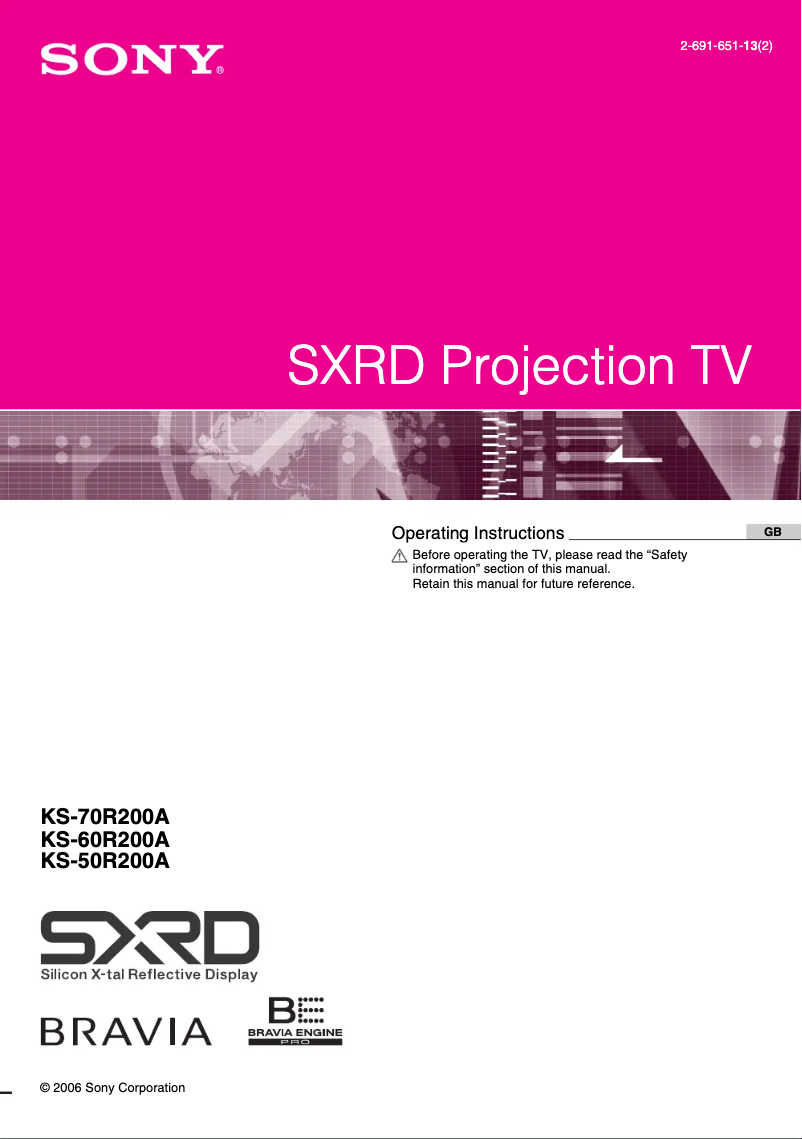 Imagen de la primera página del manual del dispositivo KS-50R200A