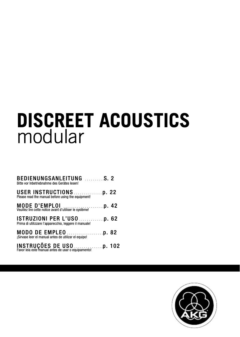 Imagen de la primera página del manual del dispositivo GN50E