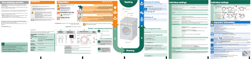 Imagen de la primera página del manual del dispositivo WAQ24378EE