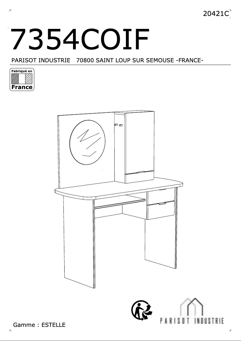 Imagen de la primera página del manual del dispositivo 6930BURE