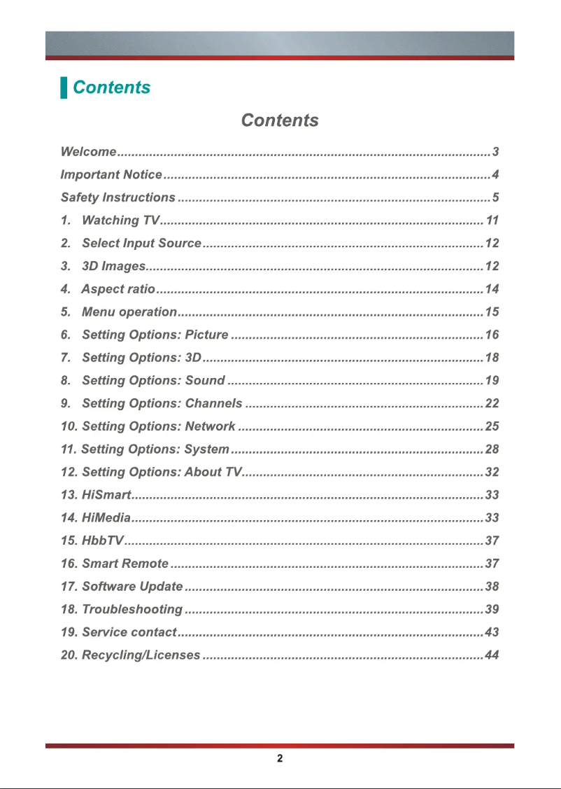 Imagen de la primera página del manual del dispositivo LTDN40K370WSEU