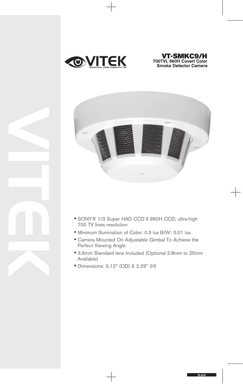 Página nº 1 - Manual de usuario Vitek VT-SMKC9/H