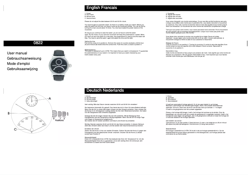 Página nº 1 - Manual de usuario Davis 0822
