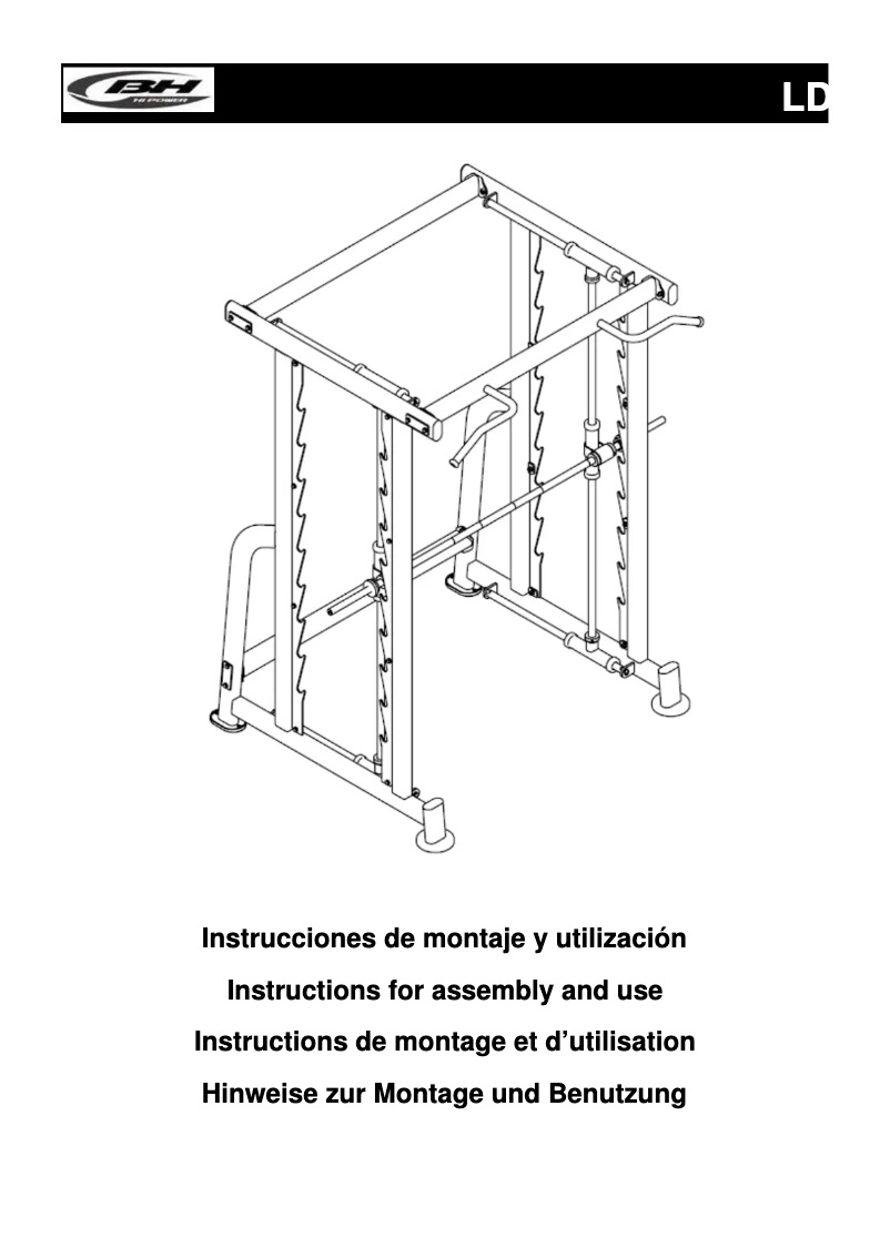 Página 1 del manual Manual de usuario BH Fitness LD400